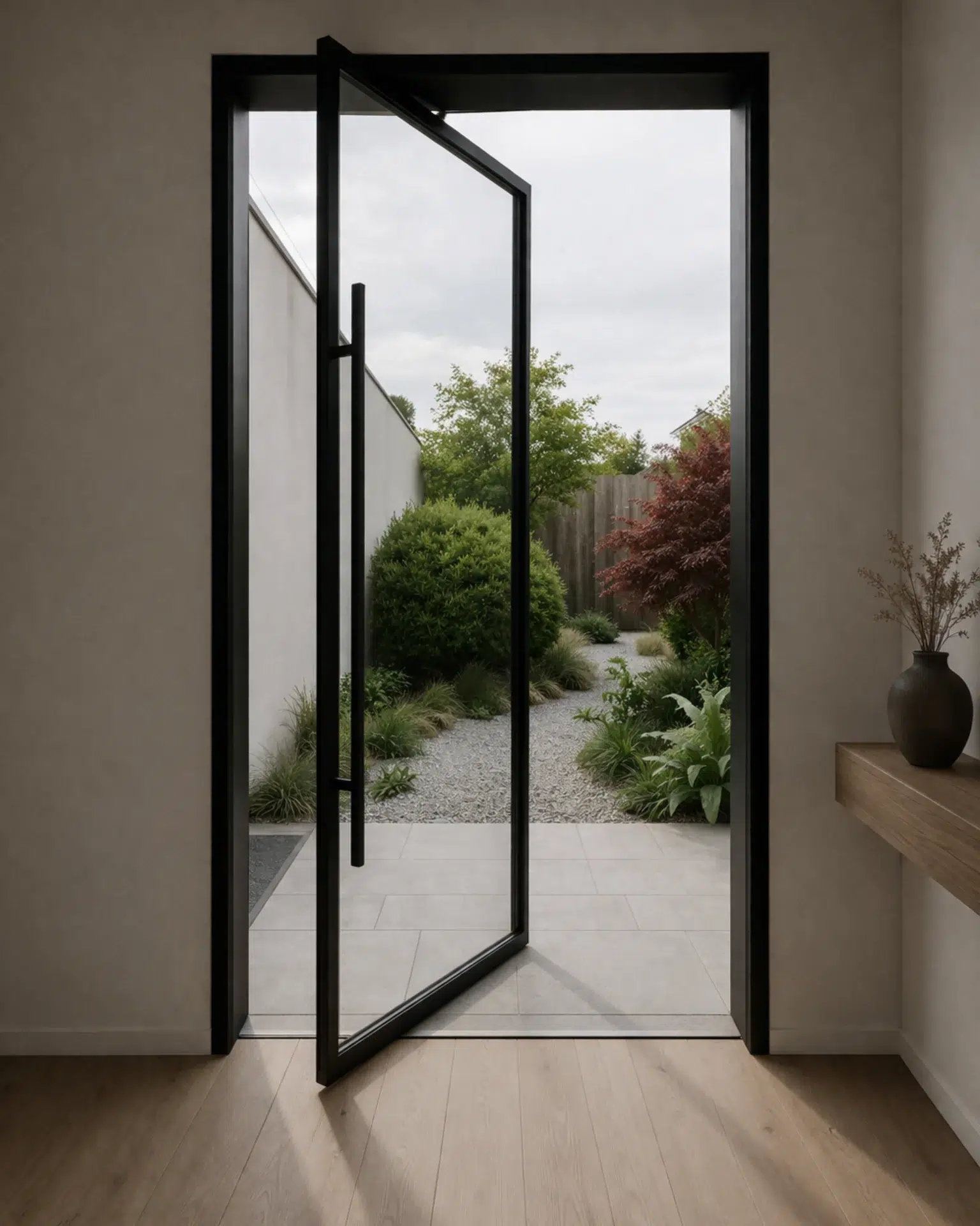 VLX 100 Pivot Door in Boca Raton, FL | TruePane Windows & Doors - detail 1